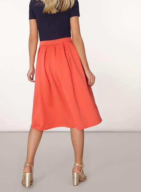 Coral Scuba Full Skirt